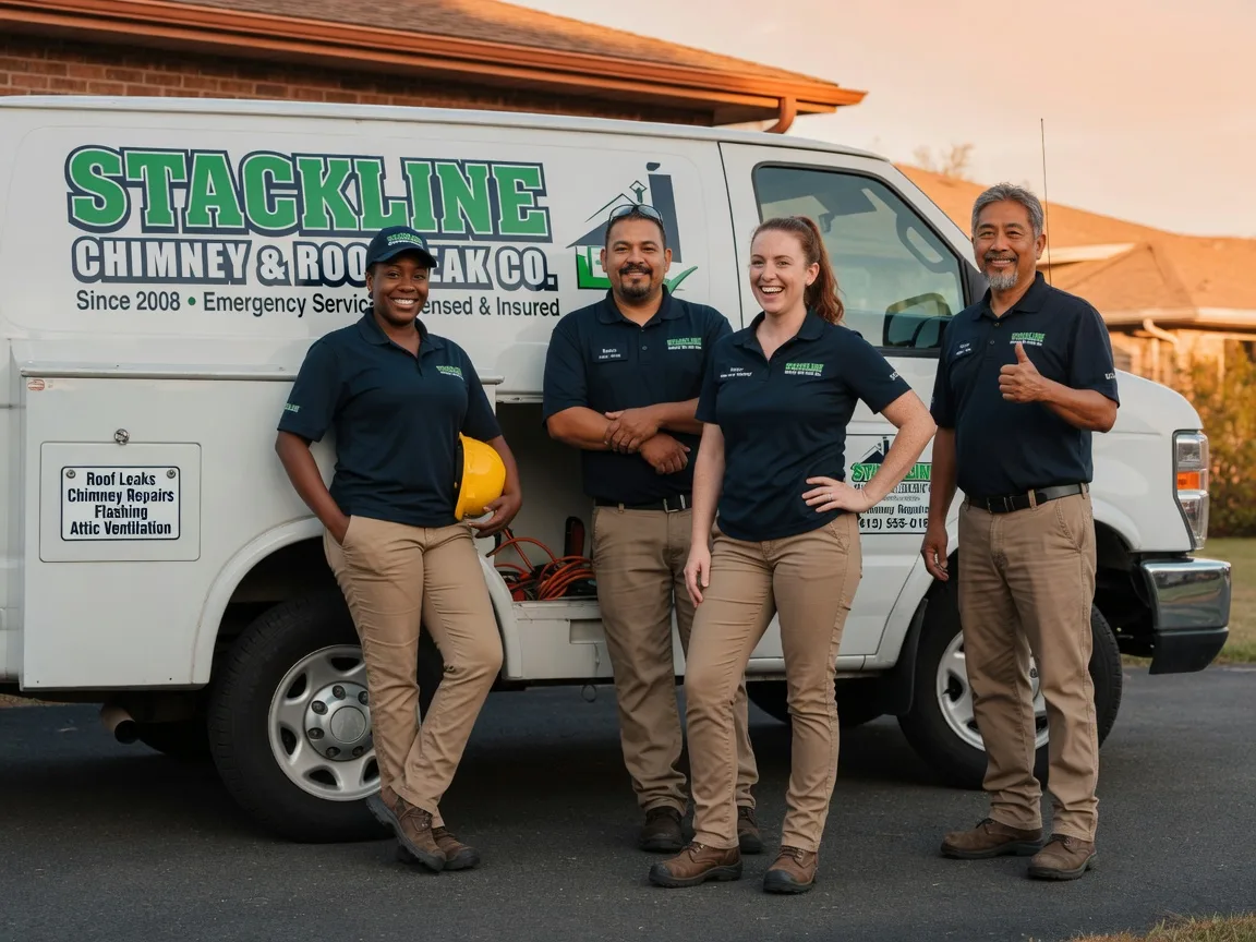 Chimney flashing repair company in Newland, NC